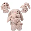 Conejito de Peluche Nelly con Bebe - Princess Mimi