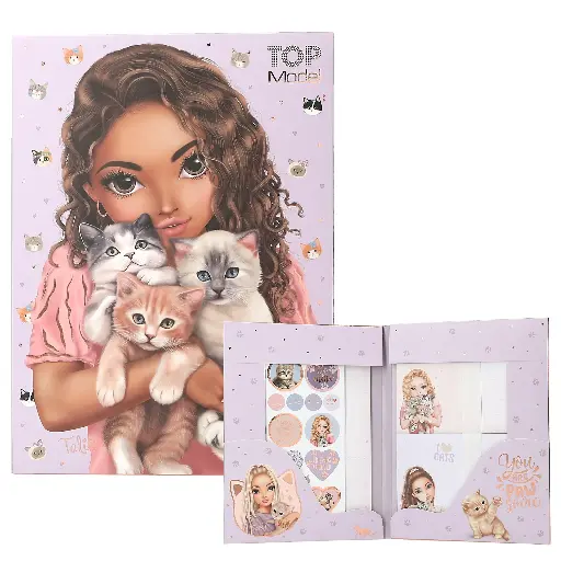 [13618_A] Set de Cartas CAT LOVE - TOPModel