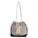 Bolso Saco de Tela con Patrón Étnico  - FORTime