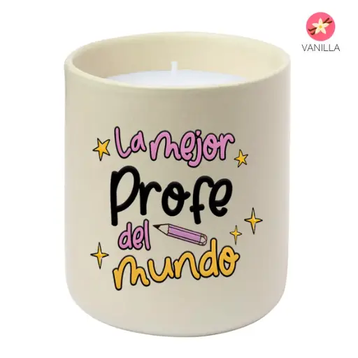 [VEL70] Vela Aromática "La Mejor Profe del Mundo" - L'Informal