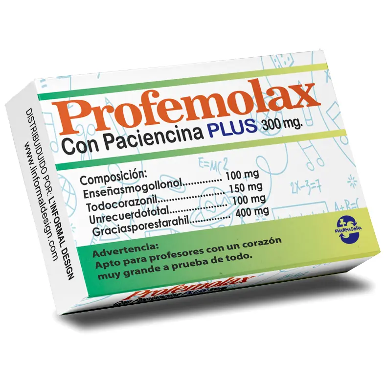 Medicamentos de Broma PROFEMOLAX con Paciencina PLUS - Pharmacoña