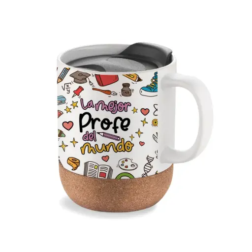 [TT70] Taza de Viaje "La Mejor Profe del Mundo" - L'Informal