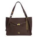 Bolso Hombro Marrón C/B - Don Algodón