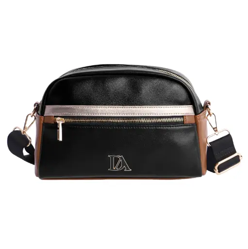 [0RI7826001] Bandolera Negro - Don Algodón