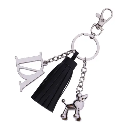 [KRI2600001] Llavero Negro Gato - Don Algodón