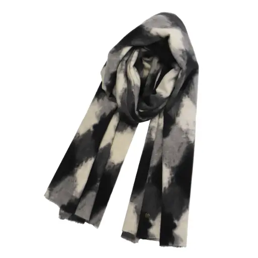 [0RI9652000] Bufanda Tonos Grises - Don Algodón