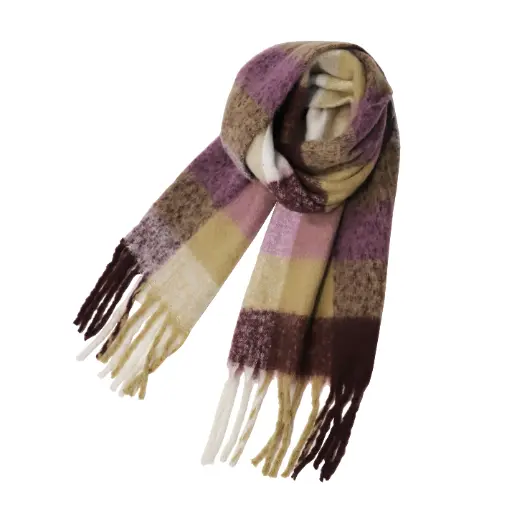 [0RI9659007] Bufanda Pelito Lila - Don Algodón