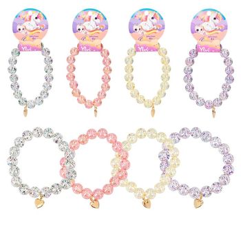 Pulseras con Bolas de Purpurina - Ylvi