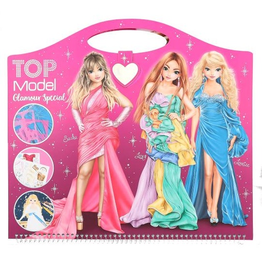 [12577_A] Libro de Colorear Crea tu Glamour - TOPModel