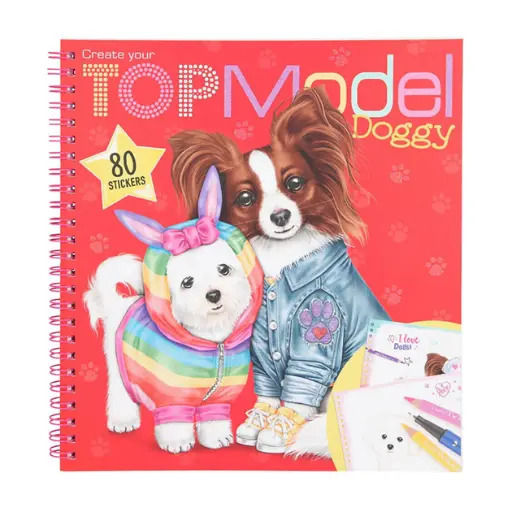 [11503_A1] Libro de Colorear Doggy - TOPModel