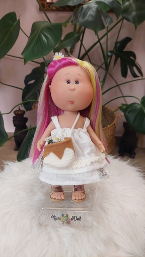 [R/3100] Muñeca Little Mia Multicolor - Nines d'Onil